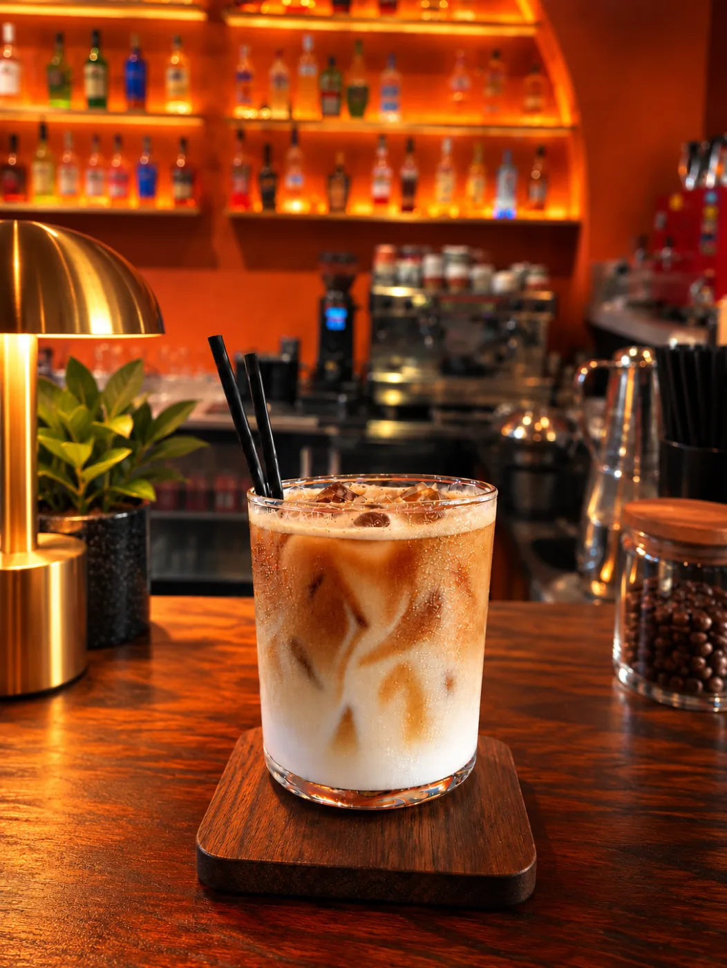Iced Caffe Latte