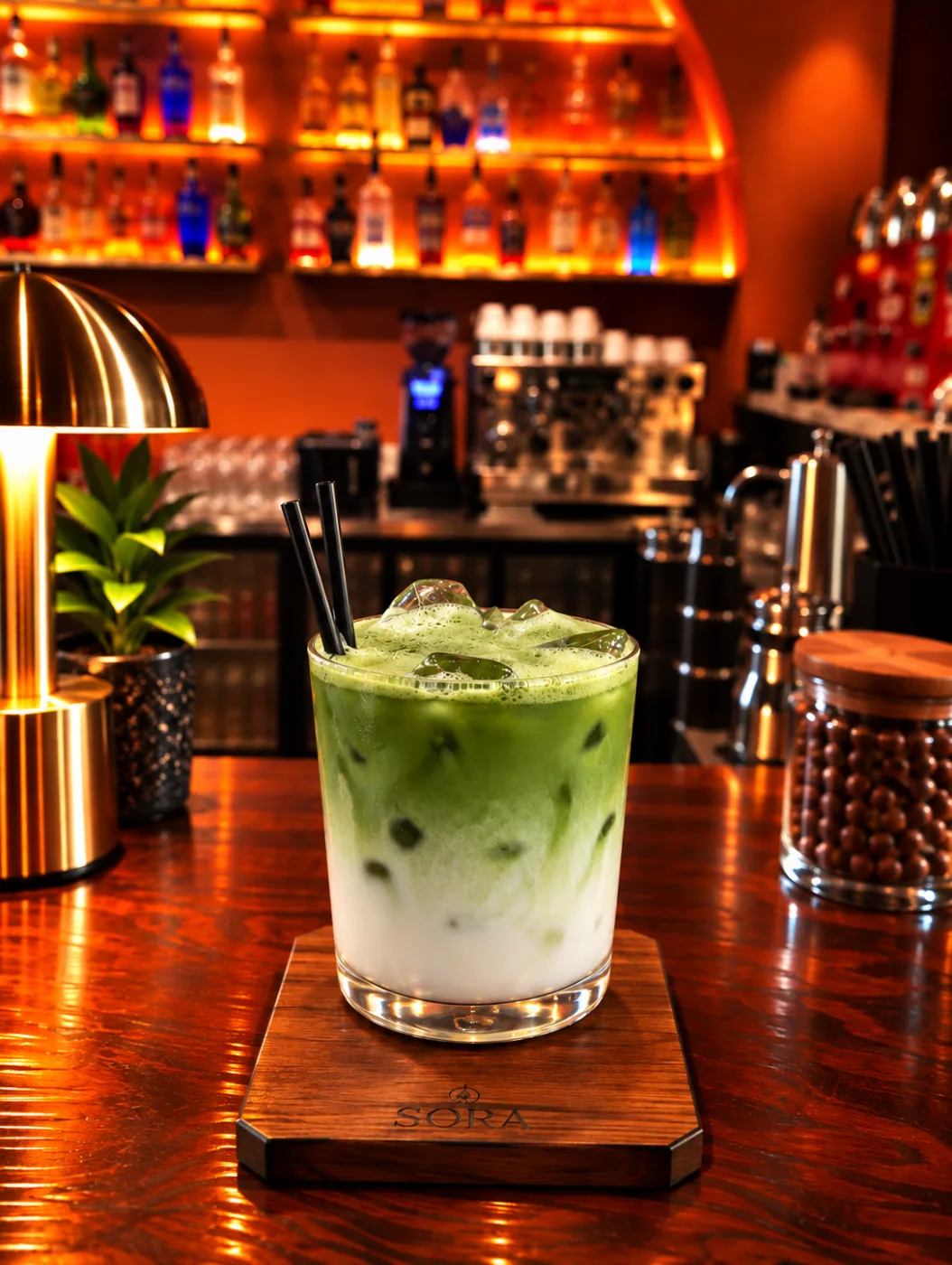 ICED VANILLA MATCHA