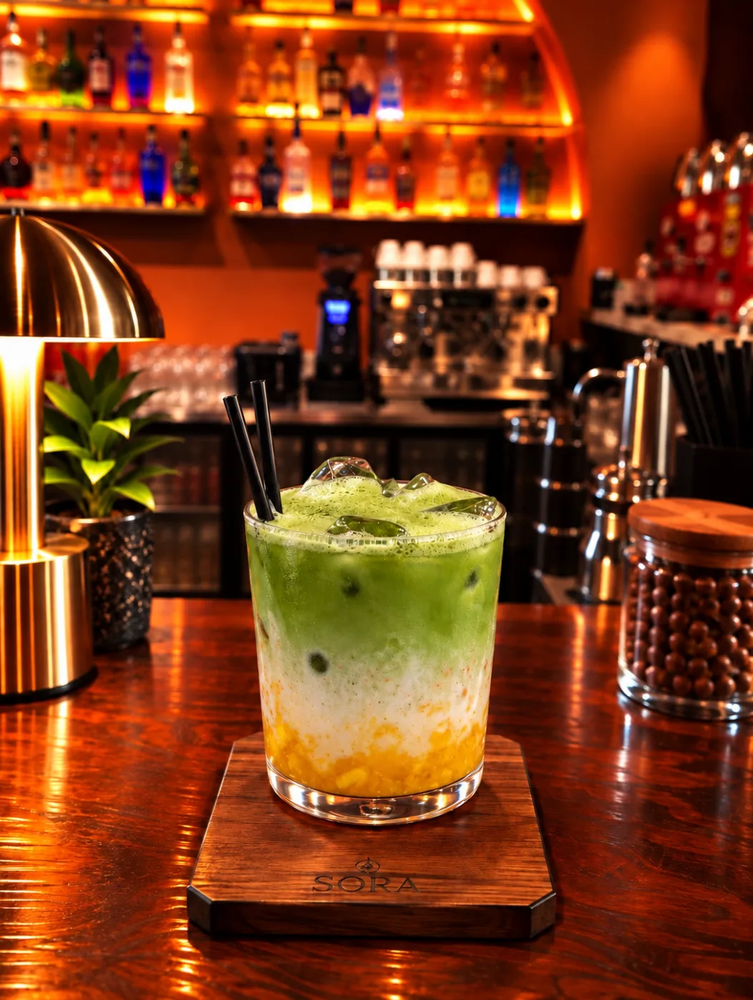 ICED MANGO MATCHA