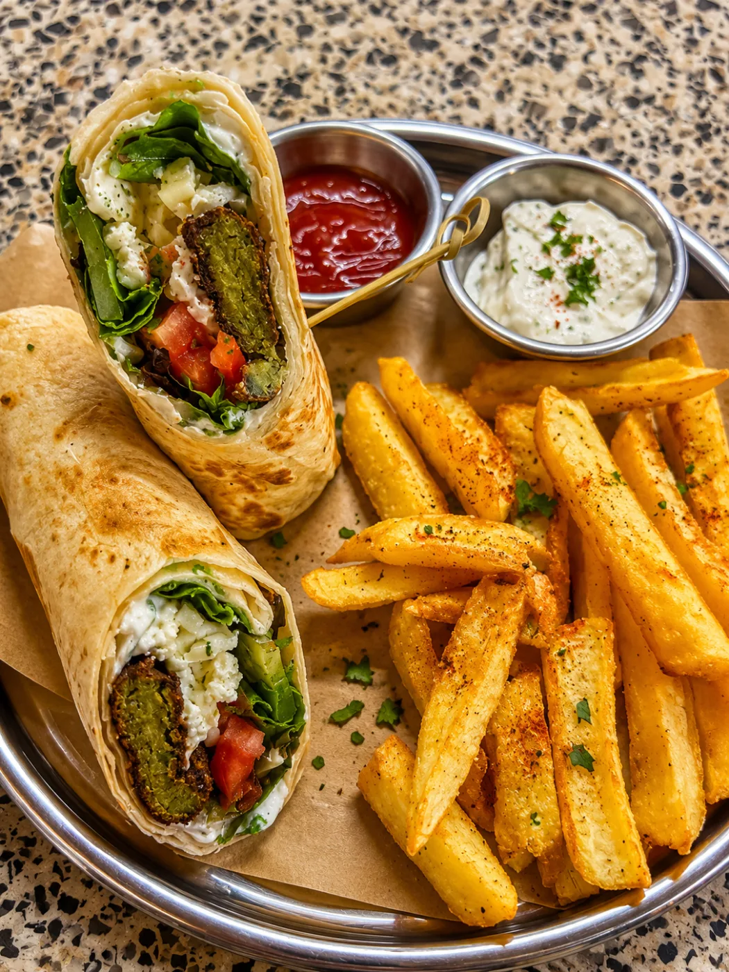 Vegan Falafel Wrap