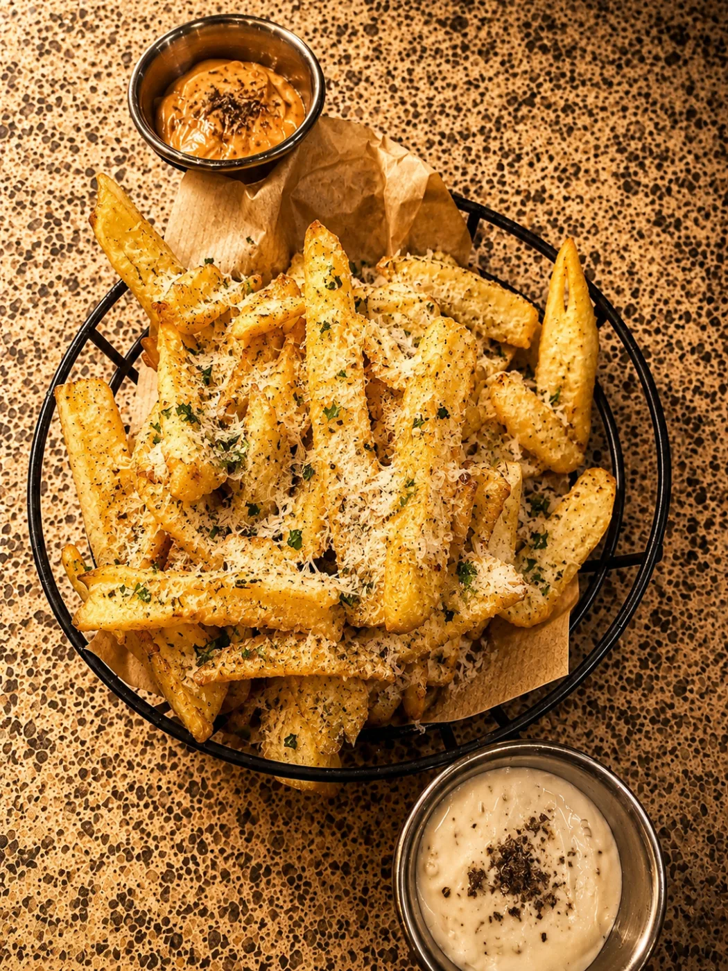 Trüf Yağlı Parmesanlı Kaşık Cips